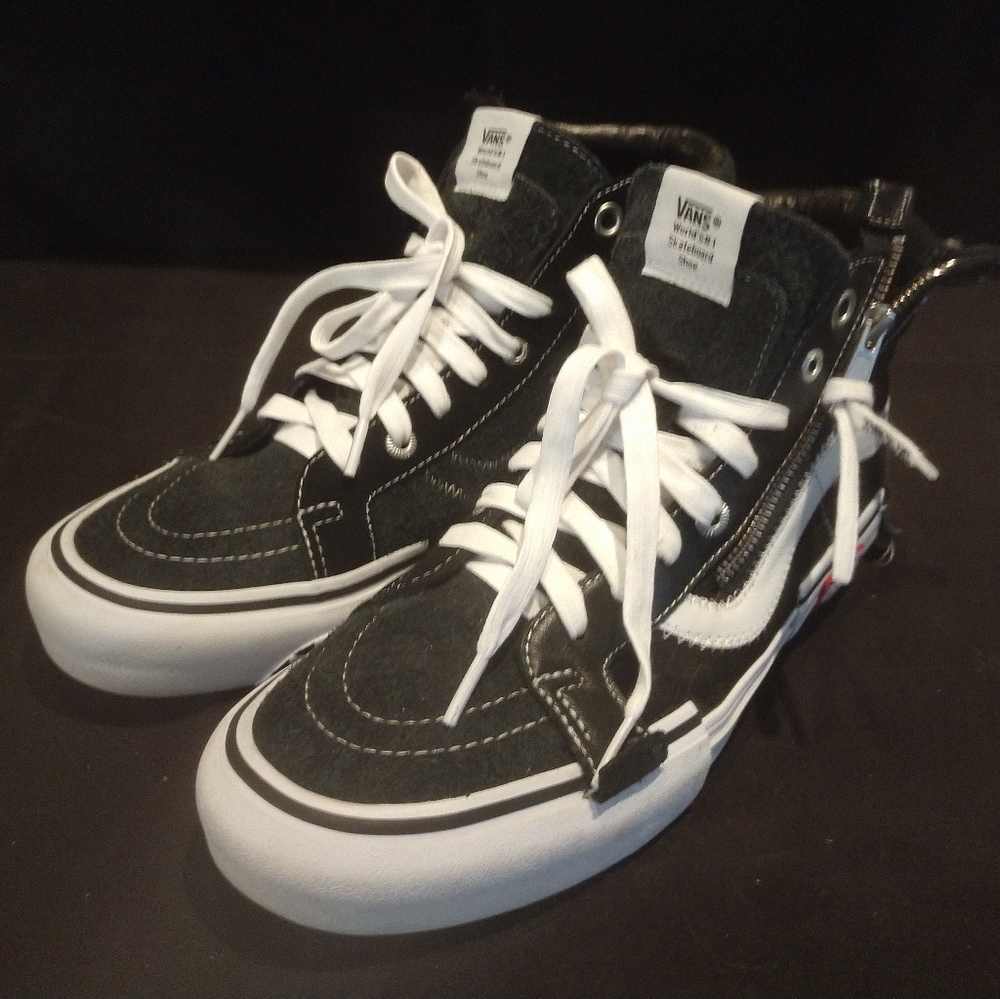 Vans Sk8-Hi Deconstructed Black size 10